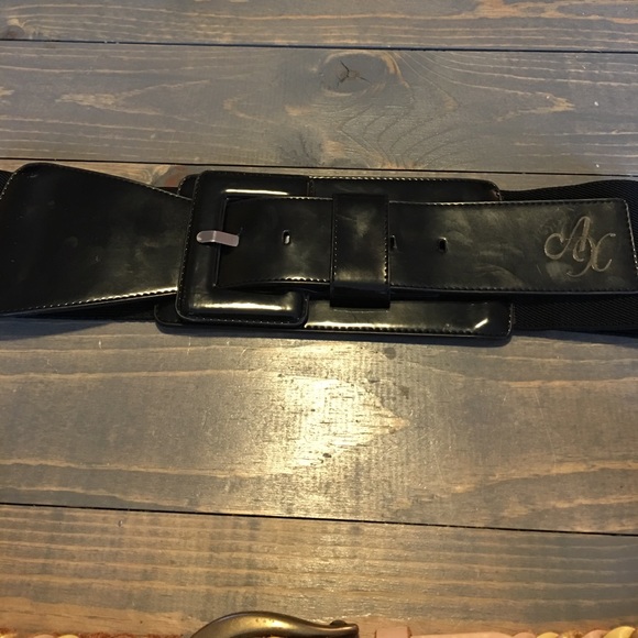 🎯3 belts Armani Exchg, Steve Madden, Linea Pelle - Picture 2 of 4